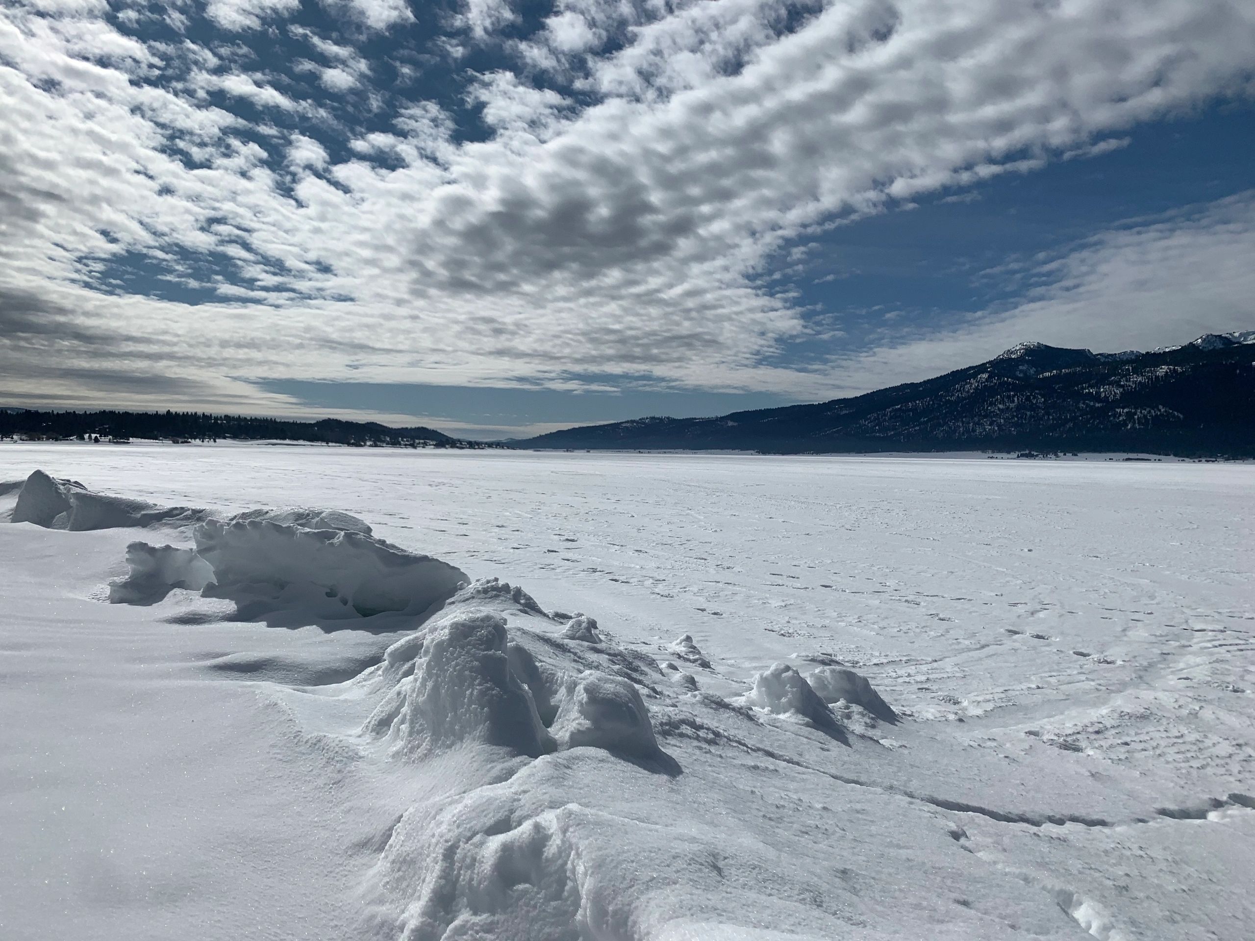Lake Koocanusa winter