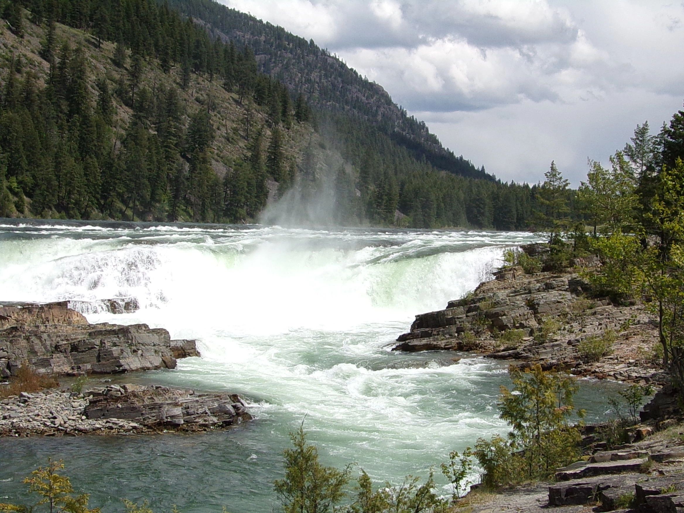 Kootenai Falls trail