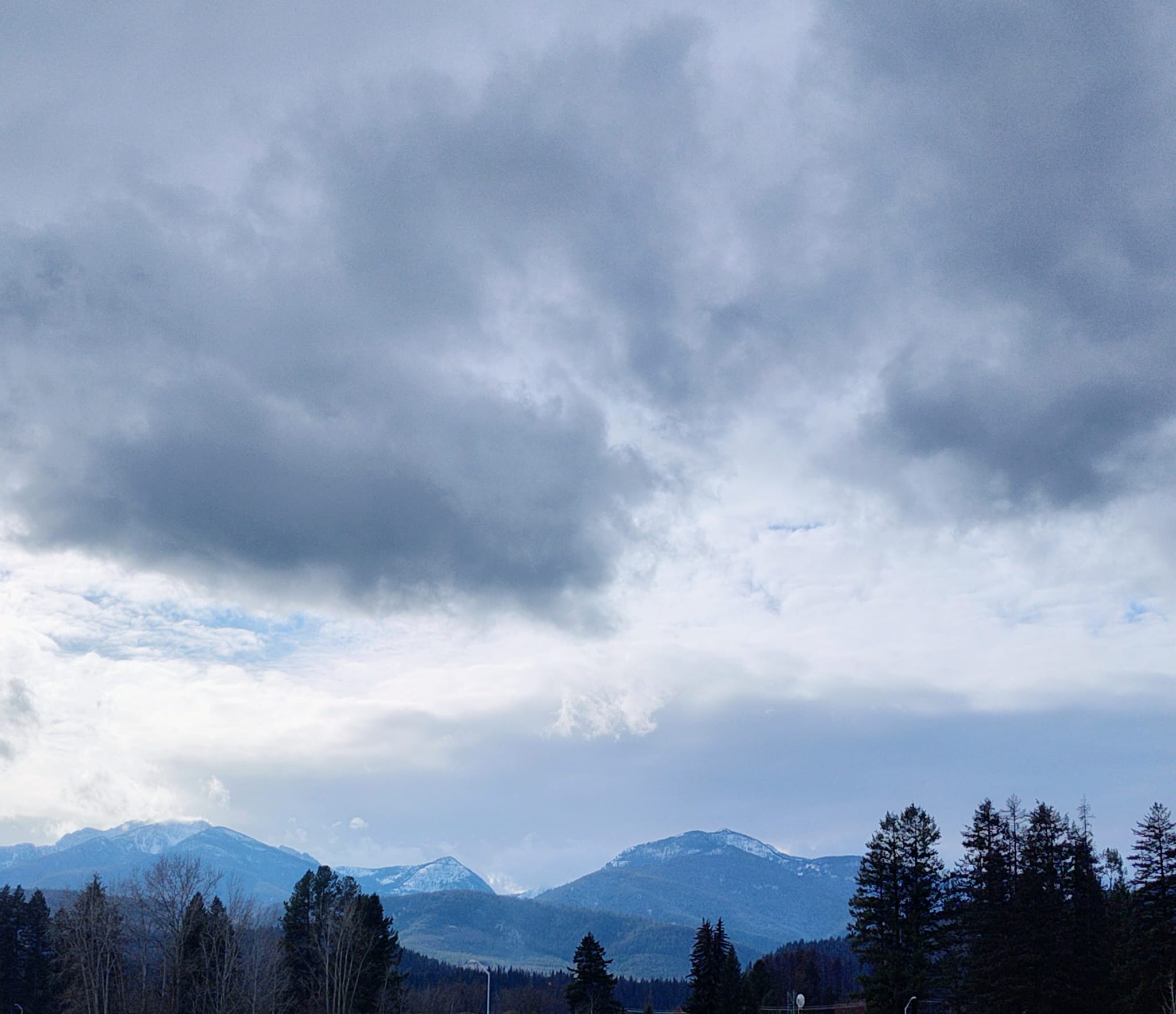 views of the mountains